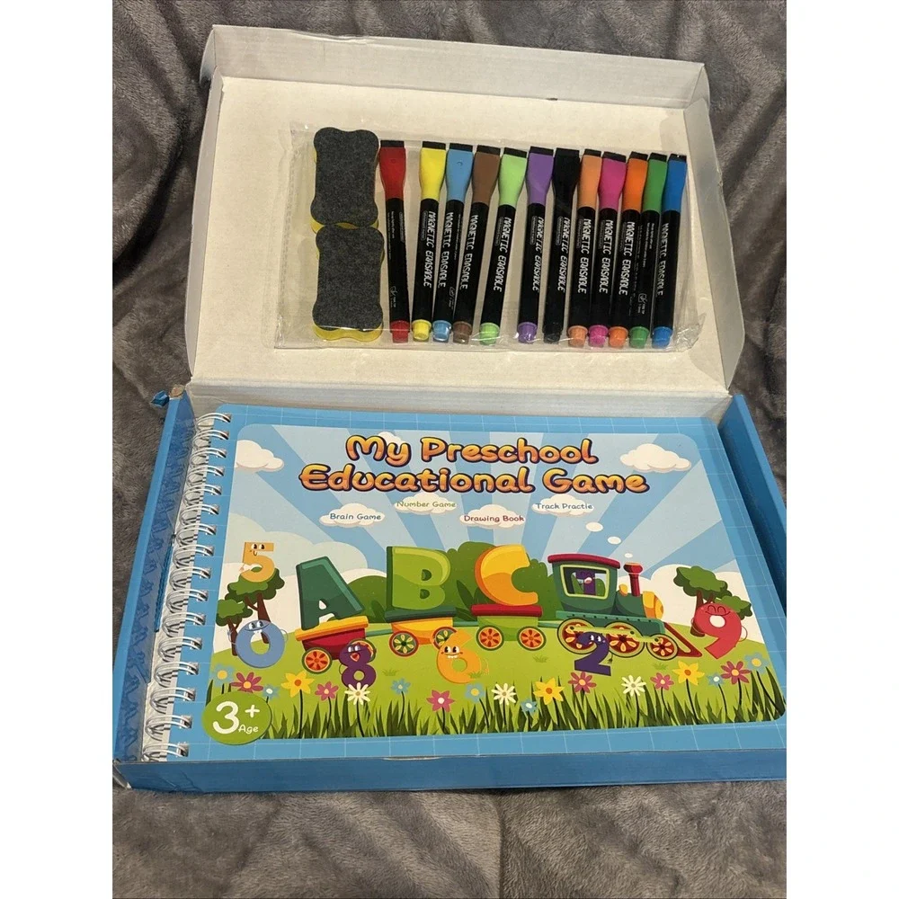 Pre-school Learning Activities‎ - Tracing Books For Kids Ages 3-5 Toddler